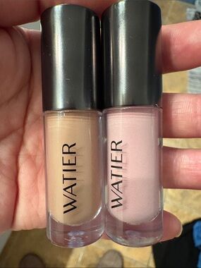 New Watier Liquid Eyeshadow Makeup Duo 3ml each colours Douceur and Horizon
